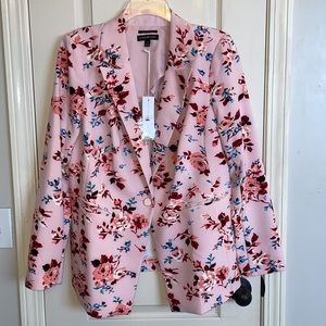 NWT Lane Bryant Floral Crepe “The Bryant Blazer” Sz 14